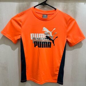 Puma Boys Short Sleeve Tee Size 7